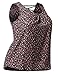 Plus4u Women's Floral Print Sleeveless Woven Chiffon Blouse Top