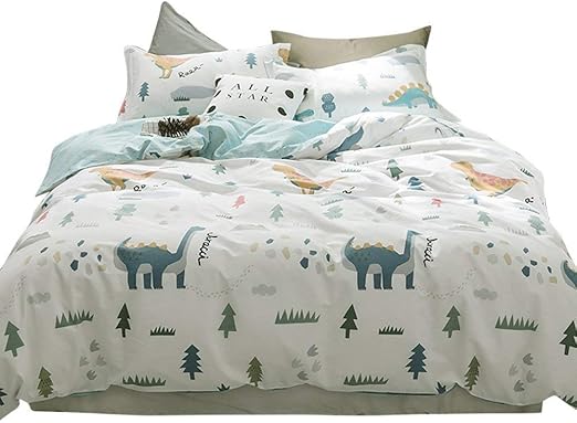 Amazon Com Dinosaur Toddler Bedding Set Queen Cotton Bedding