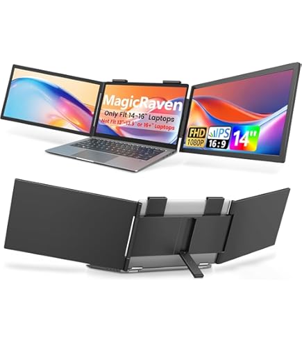 NexPad USB-C Portable Monitor for Laptop. 12 inch FHD 1080P IPS