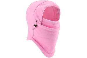 YQXCC Kids Winter Hats Balaclava Ski Mask Windproof Warm Adjustable with Fleece Lining Hat for Boys Girls