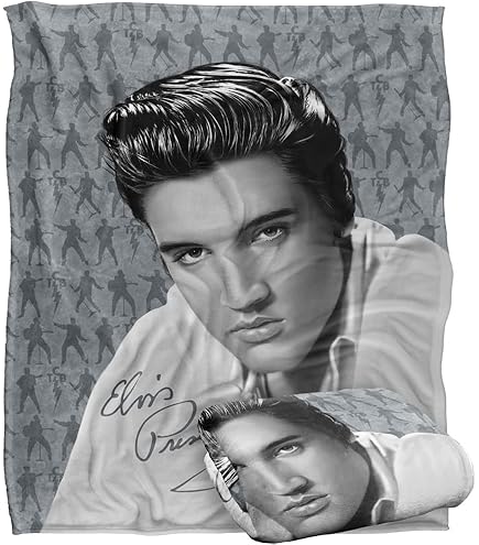 Amazon.com: Elvis Presley 1968 Comeback Special Fleece Throw