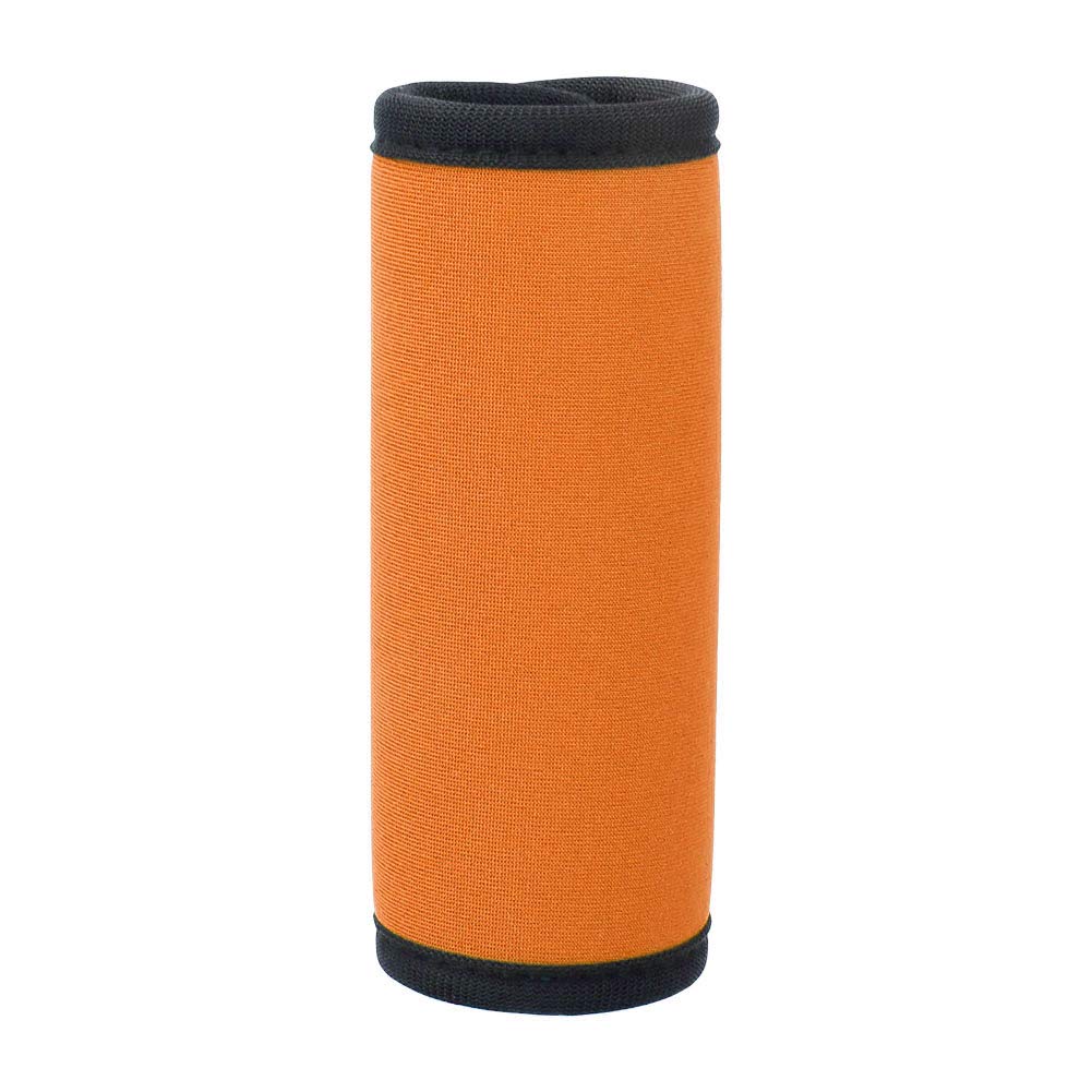 Faceuer Luggage Handle Wrap, Rectangle Suitcase Handle Wrap Soft Neoprene Durable for Travel Case(Fluorescent orange)