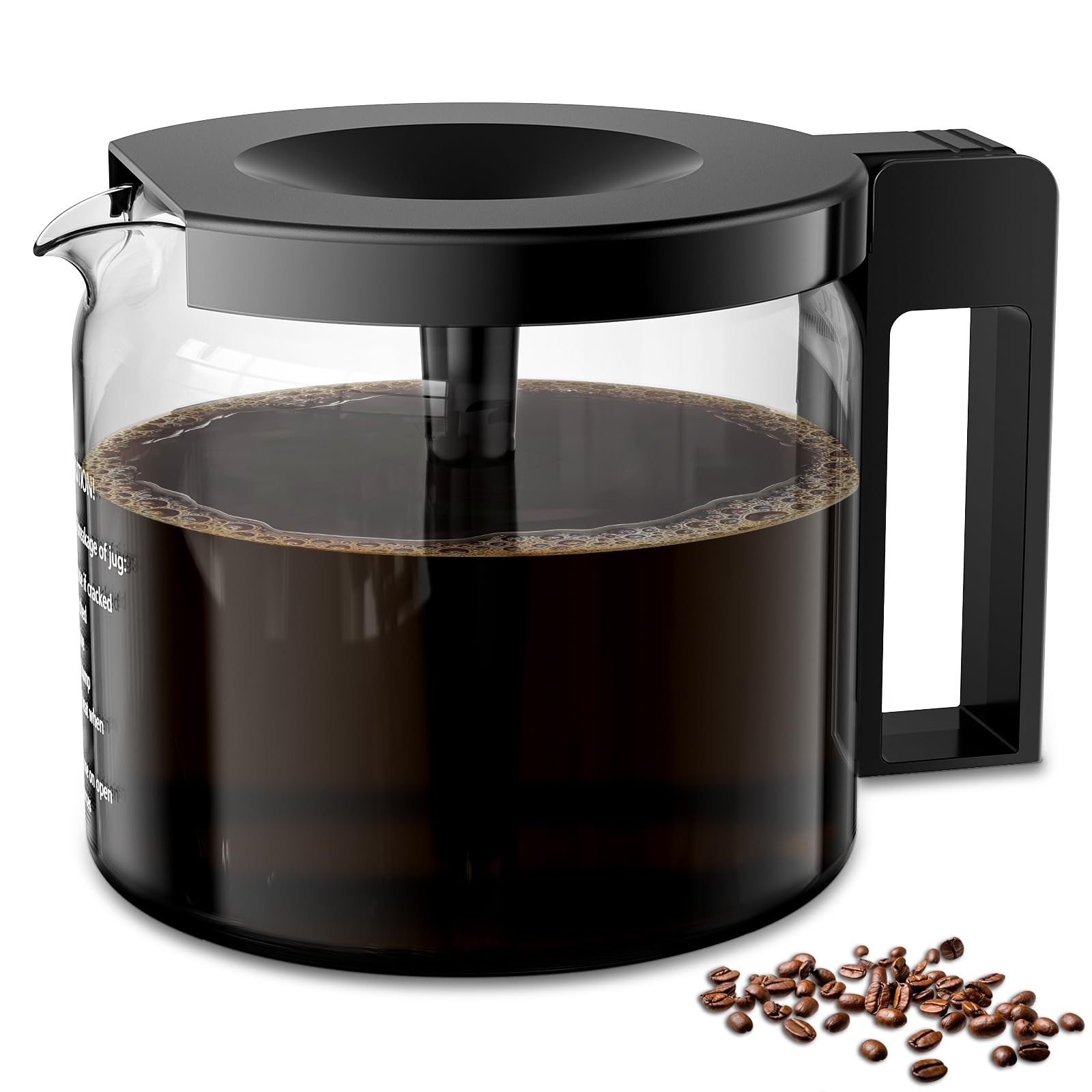 Photo 1 of 10-Cup Coffee Pot Replacement for Moccamaster Technivorm KBG, KBGV & CDG Coffee Maker (89830), Glass Carafe Compatible with Moccamaster Coffee Machine,Glass Coffee Pot, BPA Free, Dishwasher Safe