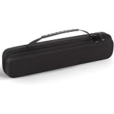 Portable Printer Case, Travel Carry Case Compatible with M08F/D810/P831/TP81 &amp; A4 Thermal Printer, Waterproof &amp; Shockproof Storage Bag for Itari A886/TATTMUSE A887, Fits Paper &amp; USB Cable (BLACK)