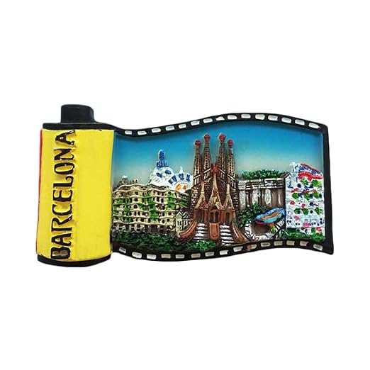 Película 3D Barcelona España Refrigerador Imán de Nevera Recuerdos ...
