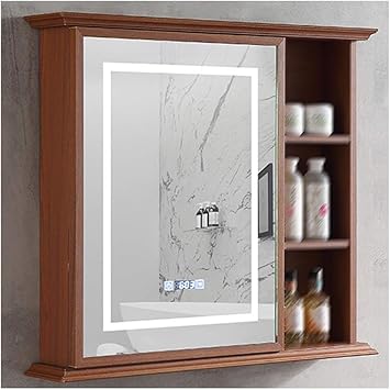 Wholesale Led Illuminated Bathroom Mirror Cabinets For European