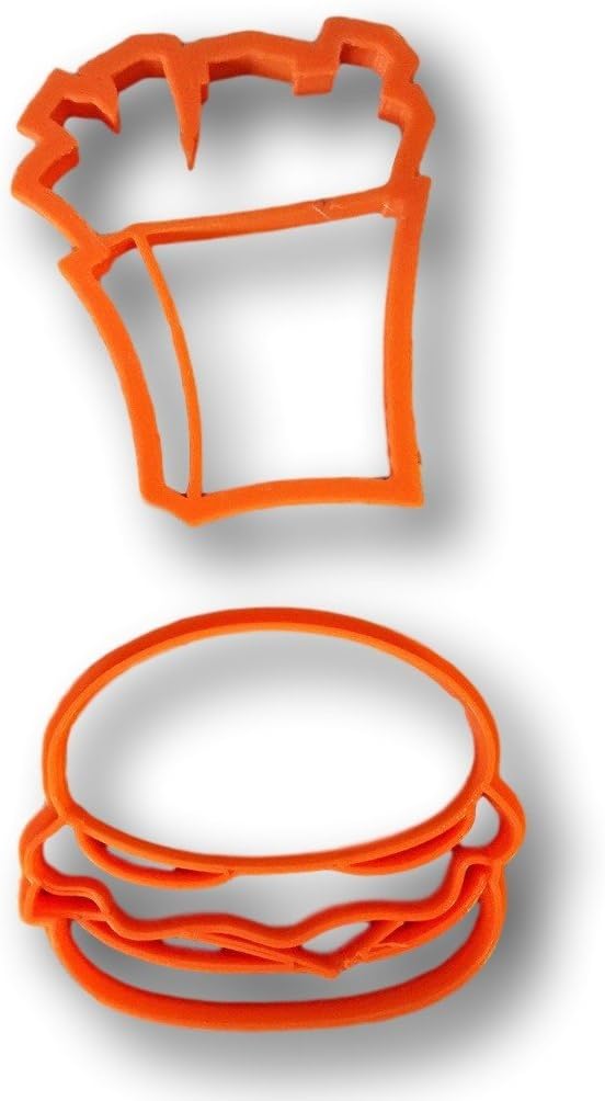 Burger and Fries Cookie Cutter (Set)