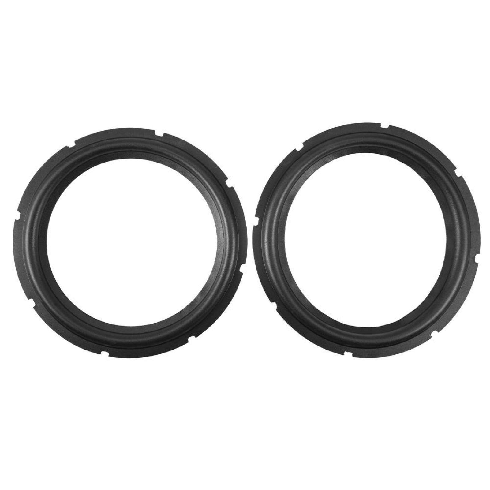 VBESTLIFE Speaker Surround Kits, 10inch Loudspeaker Speaker Surround Rings Repair Rubber Woofer Edge Repair Parts(2pcs)