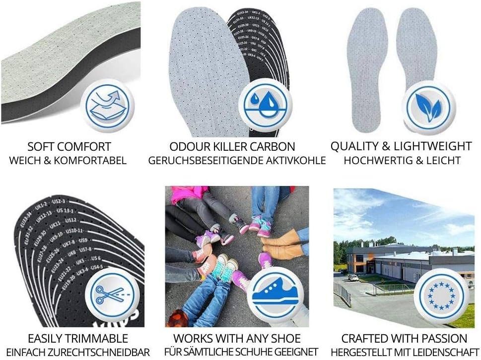 Kaps Best Shoe Insoles Inserts for Children, Multicolour - Image 4