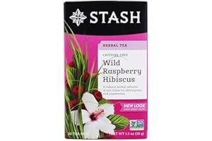 Stash Tea Tea Wild Raspberry Hibiscus 20 Tea Bags