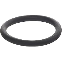 M1x16 Viton O-Ring, 75A Durometer, Round, Black, Viton, 16 mm ID, 18 mm OD, 1 mm Width (Pack of 25)