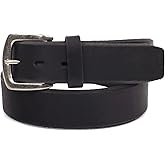Ariat Men's Leather Belt - Black, 1-1/2" Width, Removable Buckle