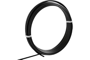 Wazakura 150 gr Black Anodized Aluminum Bonsai Training Wire Made in Japan (3.5 mm, Black)