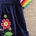 VIKITA toddler flower girl dress for kids baby cotton short sleeve dresses in summer for 2-8 years