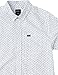 RVCA Men's Thatll Do Floral Short Sleeve Woven Shirt, White, Large