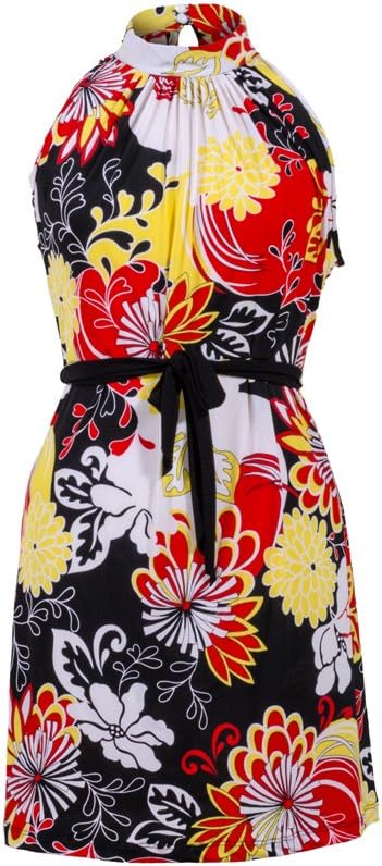 Romeo 4 Ever Short Banded Neck Dress (Belt Included)