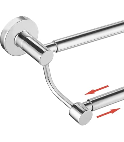 Kingston Brass BA481318SN Metropolitan Dual Towel-Bar, 18-inch Length, Brushed Nickel