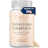 Angelic Nutrients Caralluma Fimbriata - 60 Capsules (Non-GMO, Vegan) 1200mg - Made in The USA, GMP Certified Facility, Gluten Free, High Absorption Caralluma Supplement