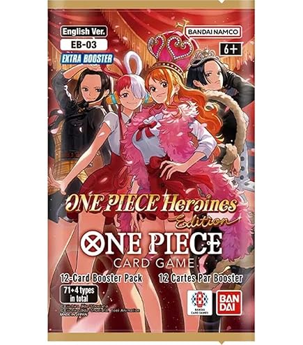 One Piece Card Game Extra Booster Heroines Edition EB-03 Booster