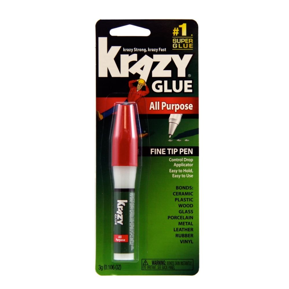 Krazy Glue All Purpose Super Glue Pen Fine Tip 3 Grams easy to Hold and Use eBay