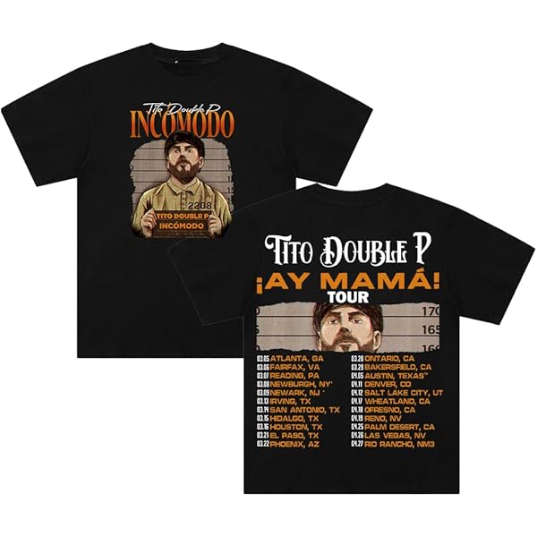 DIULEILAOMOU Wild 'N Out Live Tour 2024 T-Shirt Crewneck Short