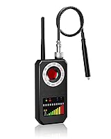Hidden Camera detectors, Bug Detector & Camera Finder, rf Detector,GPS Tracker Detector,Listening Device Detector in Travel, Hotel,car to Protect Privacy and Safety at All Times（Black）