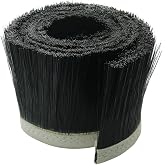 ITROLLE CNC Vacuum Brush 1m x 70mm/39.37 x 2.75inch Vacuum Cleaner Engraving Machine Dust Cover Nylon Strip Brush for CNC Router, Spindle Motor Milling Machine