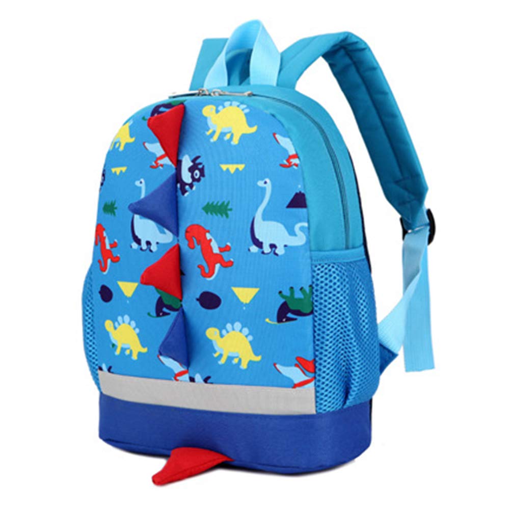 Kids Toddler Backpack Cute Dinosaur Backpack Boys Girls Nursery Bag School Bag Lunch Bag Travel Backpack Daypack with Panda Keychain Birthday for Child 2-6 Years Old