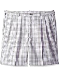 big mens pleated shorts