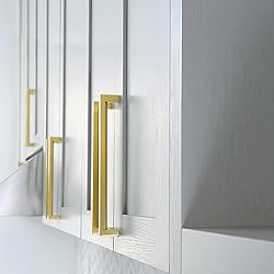 homdiy Brass Cabinet Pulls Gold Hardware 25 Pack