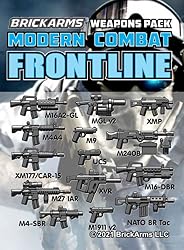 BrickArms Modern Combat Frontline Weapons