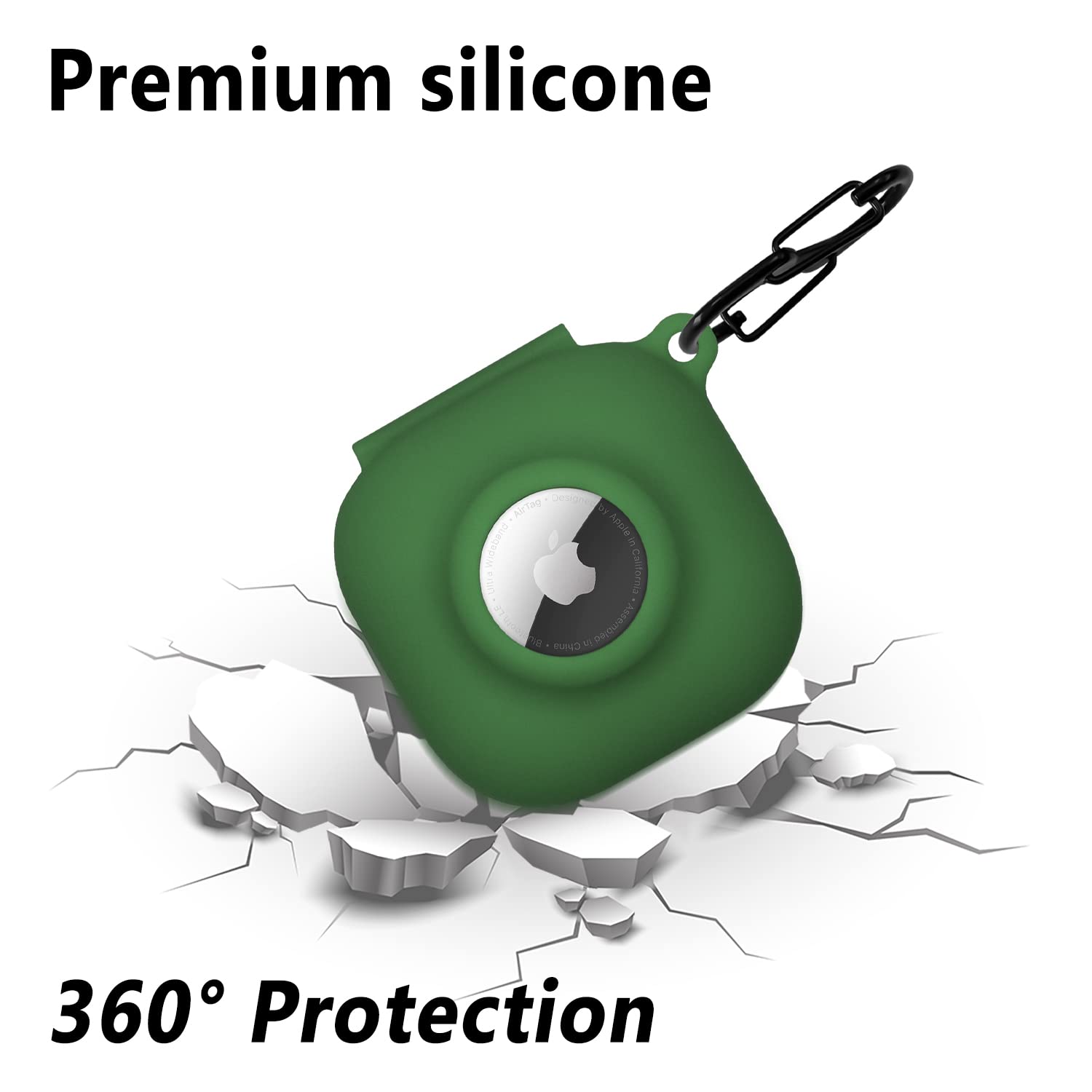 Geiomoo 2 in 1 Silicone Case Compatible with Beats