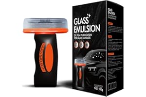 1PC Glass Guard Cleaner, Car Window Cleaner with Handle Applicator, Glass Emulsion Cleaner for Car Windshield, Household Glas