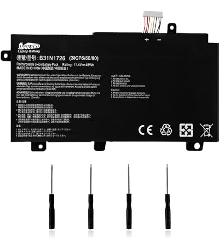 Batería Compatible con Asus FX80 FX86 TUF FX504 FX504GE F
