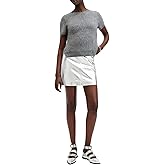 AllSaints Women's Renai Slim Fit Leather Pencil Skirt