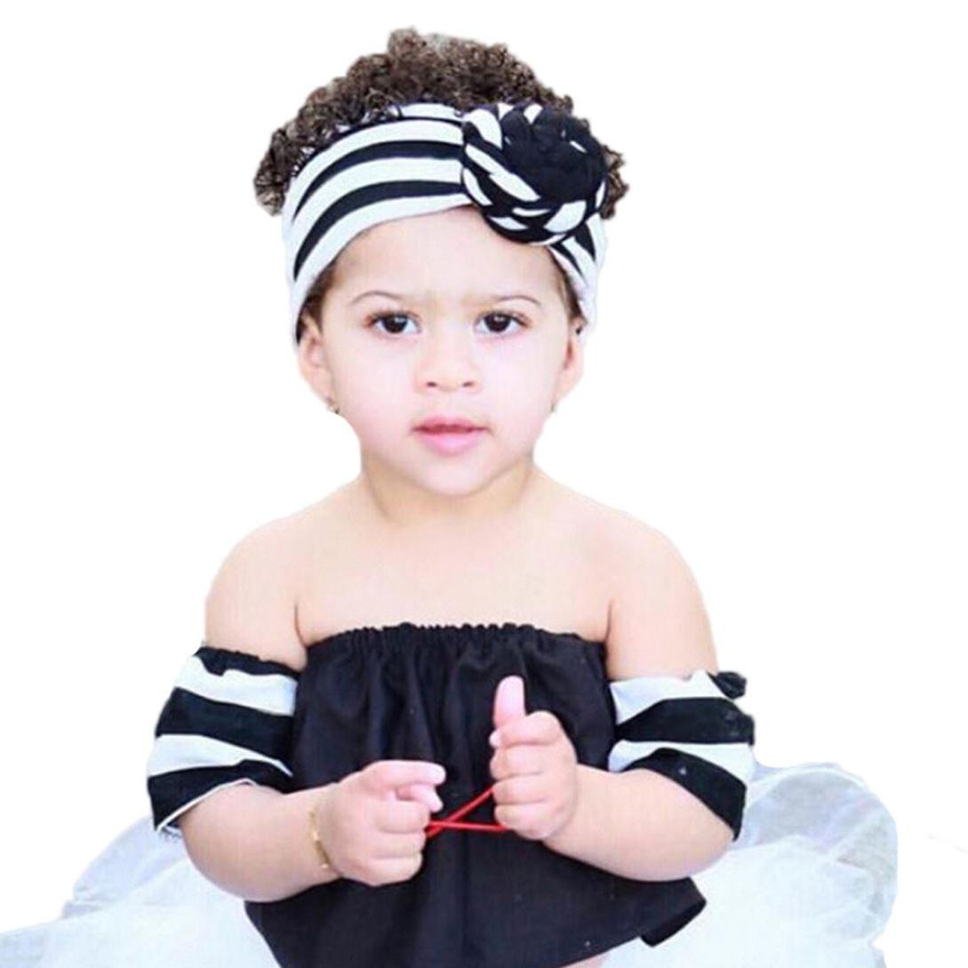 black hair band for baby girl