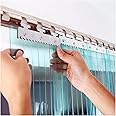 AYLYHD PVC Refrigeration Strip Curtain Door Strips, 2mm Blue Door Curtains Drapes for Coldroom, Warehouse, Catering, Chiller, Freezer, Customizable Color : 2mm, Size : 0.15x2m(1pcs)