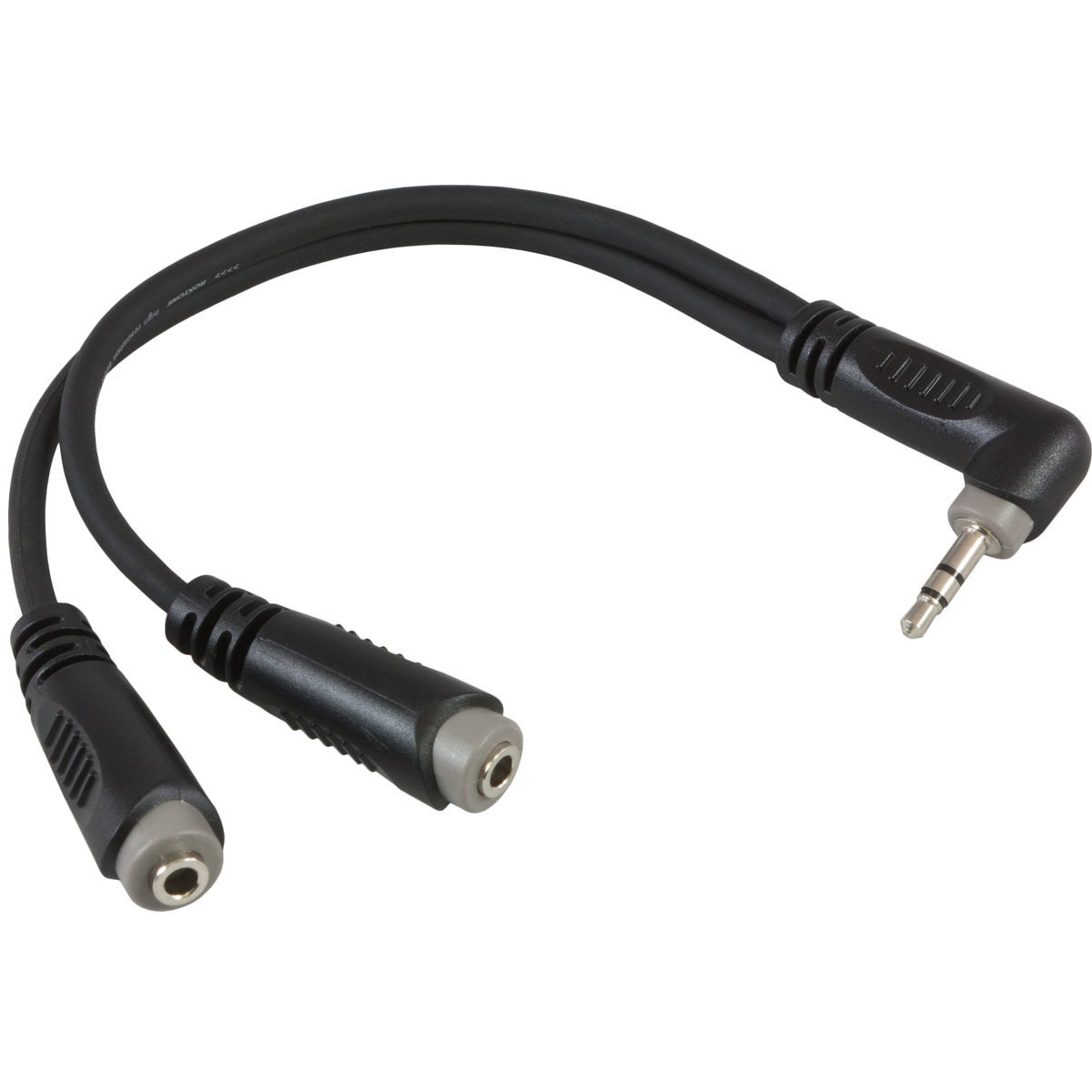 Pro Audio RAYC400 3.5mm Stereo Plug to 2x 3.5mm Stereo Sockets Y-Adapter Cable