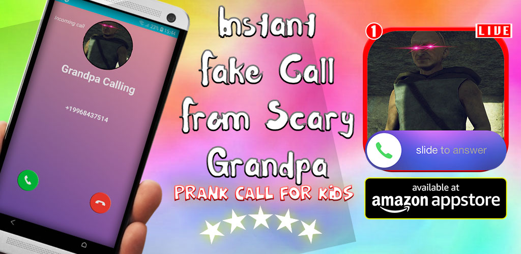 Instant Fake Call From Scary GrandPA Free