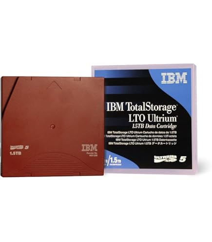 LTO5 データカートリッジ 3巻 1.5TB/3.0TB Amazon.com: LTO5 Ultrium 1.5TB/3TB with Case : Electronics