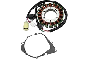 CADUFUELLY Stator Magneto Coil Replacement for Yamaha ATV Warrior 350 YFM350 2002-2004 Raptor 350 YFM350 2004-2011 Wolverine 350 YFM350 2002-2005 Big Bear 400 YFM400 2000-2011 5NF-81410-00-00