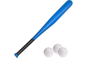 Enovi Outdoor Plastic Baseball Bat, Youth Baseball Bat, Baseball Bats for Boys & Girls