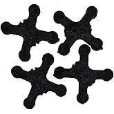 BowJax SlipJax String Silencers Black 4 pk.