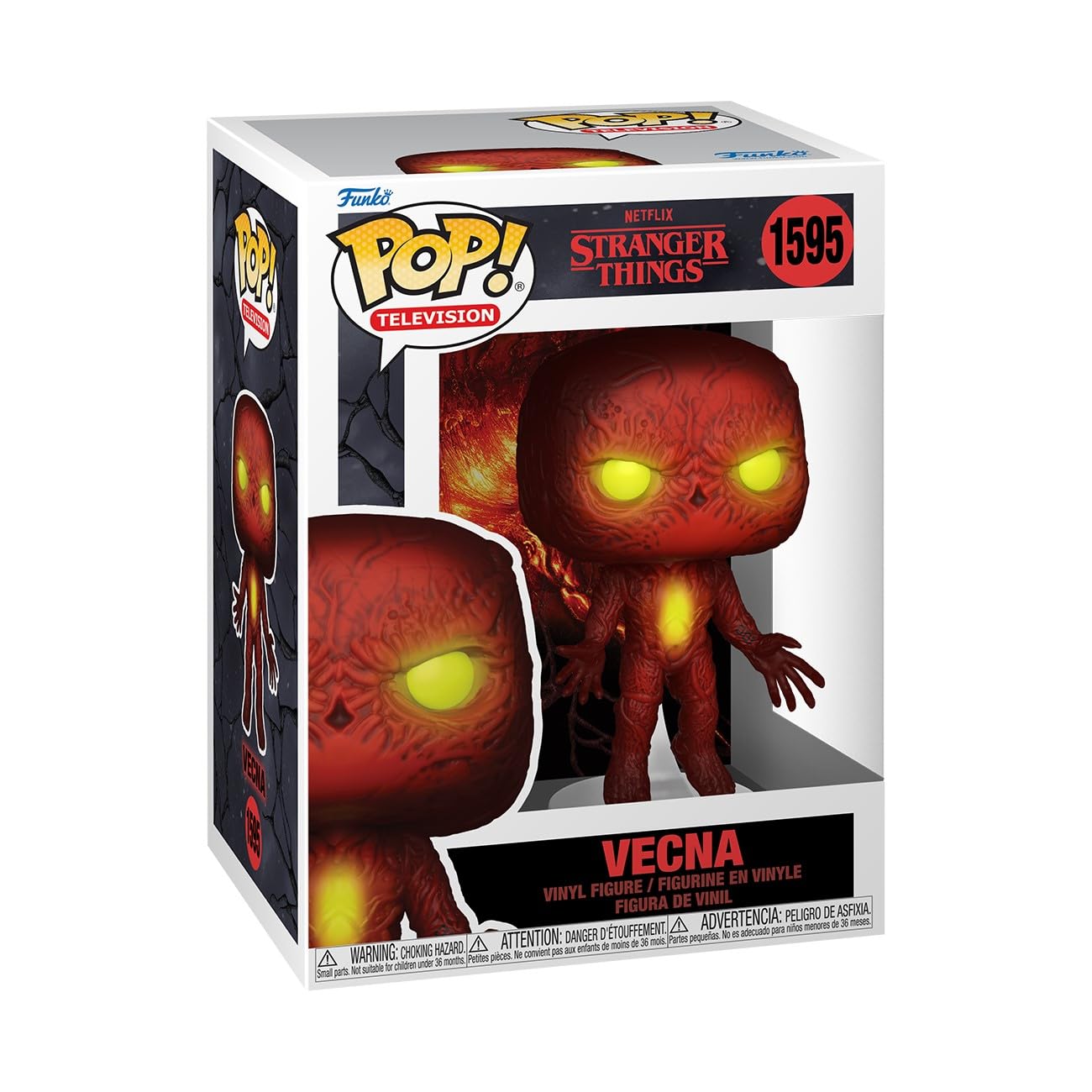 Funko Pop! TV: ST Rift - Vecna - Stranger Things - Collectable Vinyl Figure - Gift Idea - Official Merchandise - Toys for Kids & Adults - TV Fans - Model Figure for Collectors and Display