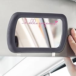 2 x Hello Gorgeous Rearview Mirror Vinyl Decal