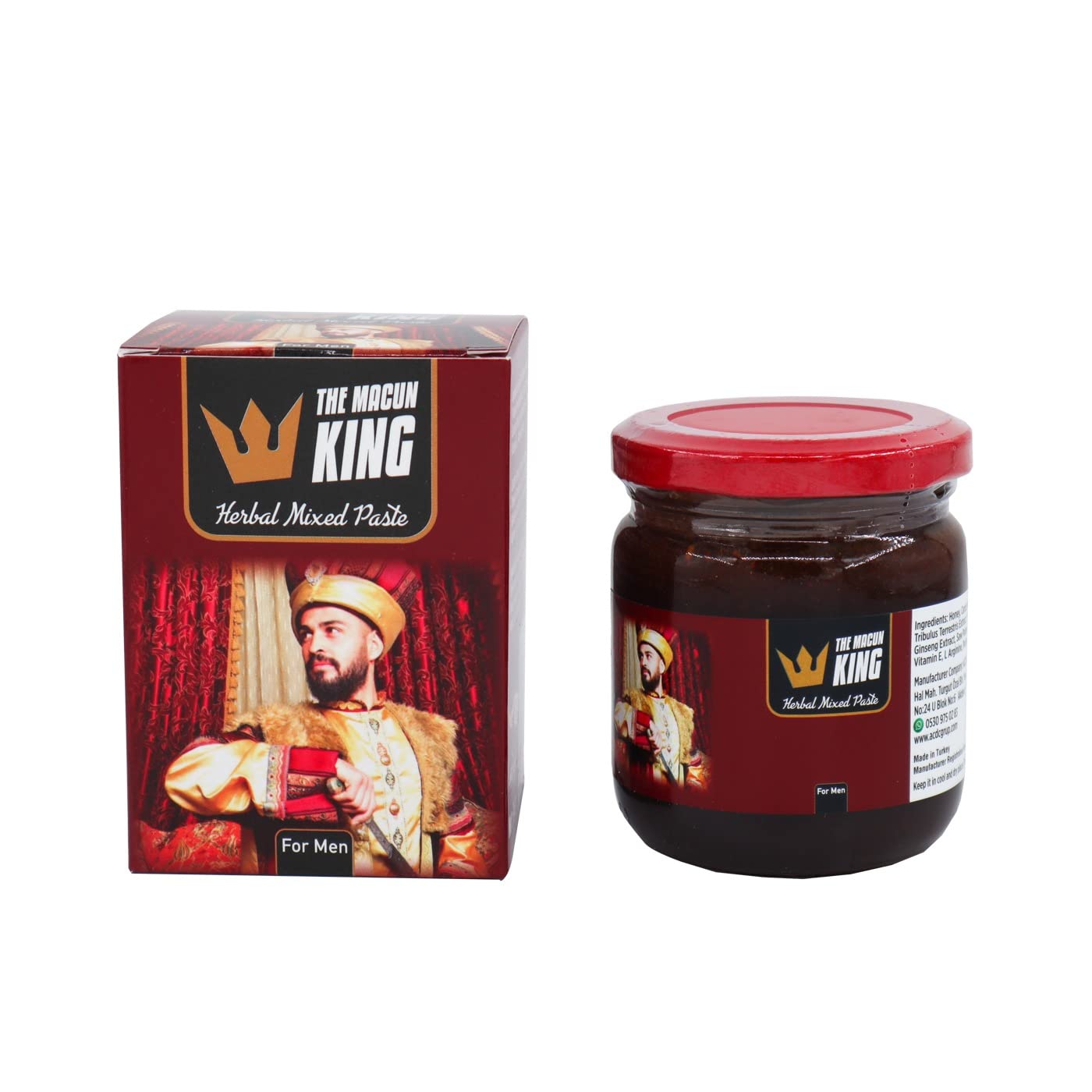 Oils and Herbs UK Turkish Herbal Honey Mixed Paste - 100% Orginal Sourced from Turkey (240g)