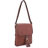JESSIE & JAMES Cheyanne Concealed Carry Crossbody Bag with Lock and Key