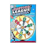 Silver Buffalo DC2136 DC Comics Silver Buffalo Justice League Misfortune Wood Wall Art, 13 by 19 inches