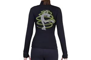 NY2 SPORTSWEAR Figure Skating Polartec Polar Fleece Jacket with Rhinestones JR230MIX - Adult Sizes