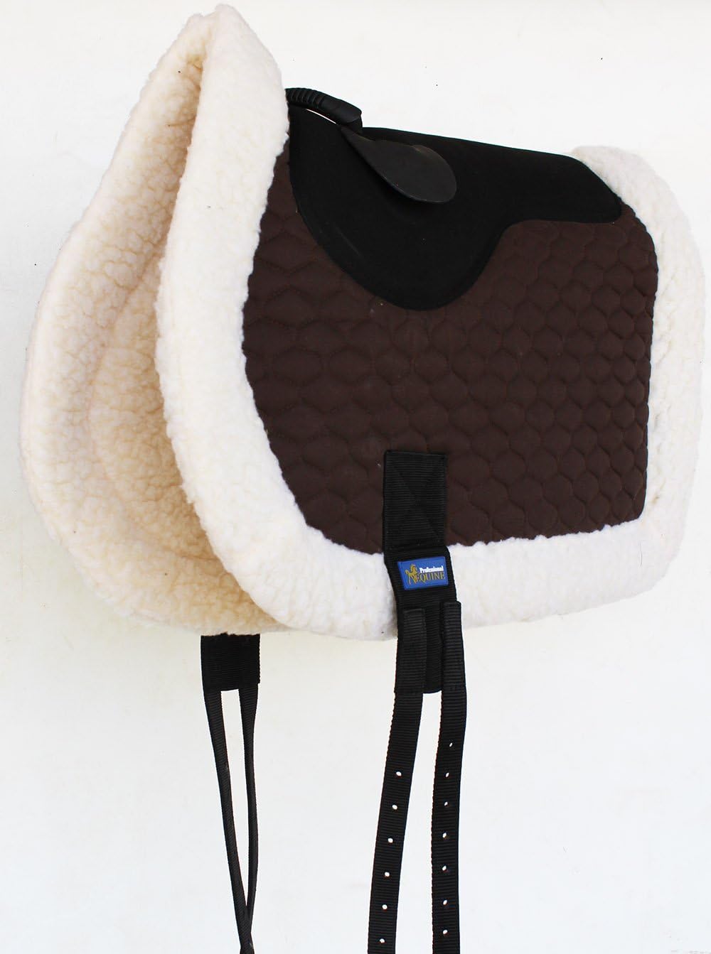 Professional Equine Horse Quilted English Bareback PAD